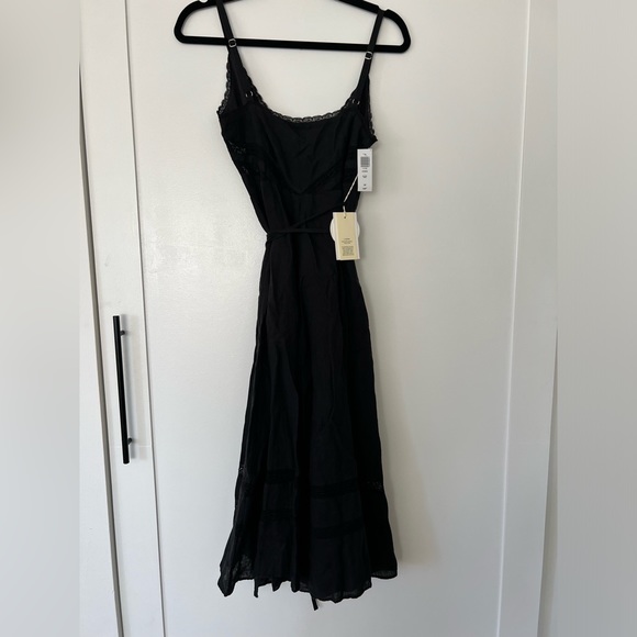 Aritzia | la Bohéme Léger Dress | Black | S - Picture 2 of 16